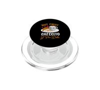 Ma il primo Cafecito Y Pan-Dulce Concha amante del caffè messicano PopSockets PopGrip per MagSafe