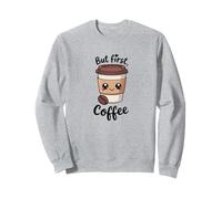 Ma il primo caffè carino amante del caffè Felpa