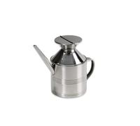 MA MAISON Oliera da Tavola in Acciaio Inox 9 cm Bottiglia per Olio e Aceto da 500 ml / 1 Lt con Dosatore