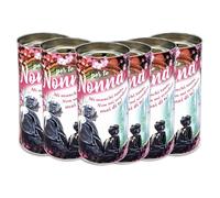 Ma Maison Set 6 Ceri Votivi Nonna 58x13 cm, Lumino Funerale - Candele Decorative, con Scritta, Non Profumata, Colorato, Durata 2 Giorni, Cimitero, Lapide - per i Tuoi Cari (Nonna)