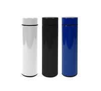 Ma Maison Thermos Bottiglia 500 ml, Borraccia Termica d'Acqua-Display Touch Digitale, Intelligente, Regola Gradi, Scalda, Fredda, Palestra, da Viaggio, Ufficio -Assortito (5500 ml - Lucido Assortito)