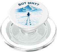 Ma perché - Pinguino nichilista - Sublimazione PopSockets PopGrip per MagSafe