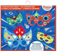 Ma pochette d'artiste - masques a décorer - le gang des super-héros