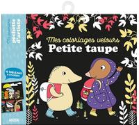Ma pochette d'artiste - Mes coloriages velours petit taupe