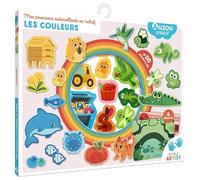 Mes premiers autocollants en relief - les couleurs