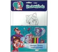 Ma pochette de coloriages Enchantimals