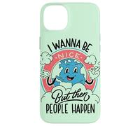Ma poi le persone accadono - Divertente Retro Antisociale Umorismo Custodia per iPhone 14 Plus