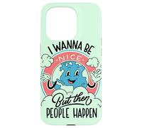 Ma poi le persone accadono - Divertente Retro Antisociale Umorismo Custodia per iPhone 15 Pro