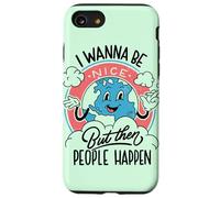 Ma poi le persone accadono - Divertente Retro Antisociale Umorismo Custodia per iPhone SE (2020) / 7/8