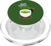 Ma prima di tutto, il design degli amanti del tè Matcha PopSockets PopGrip per MagSafe