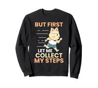 Ma Prima Lasciatemi Raccogliere I Miei Passi 10000 Passi Felpa