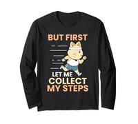 Ma Prima Lasciatemi Raccogliere I Miei Passi 10000 Passi Maglia a Manica