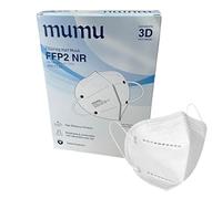 MA Y MA ENJOY SHARING MUMU 50 Mascherine FFP2 - Certificate CE 2841-5 Veli - Colore Bianco - Confezionate Singolarmente - 5 Box da 10 Pezzi