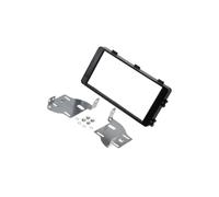 MA55007/T + KIT telaio di montaggio radio adatto a Mitsubishi 2 DIN nero PER....