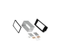 MA75003/T + KIT telaio di montaggio radio adatto a Land Rover 2 DIN nero PER....