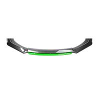 MAAIQTIND Paraurti Anteriore, per Alfa Romeo Stelvio 2017-2022 Spoiler Anteriore Anticollisione AntiGraffio Auto Spoiler Frontali Accessorio,Carbon Fiber Green
