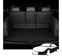 MAAIQTIND Tappetini Bagagliaio, per Ford Tourneo Courier 2024 2025 Vasca Baule Completamente Chiuso Pelle Impermeabile Baule Fodera Auto Accessori,Black