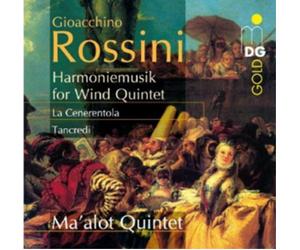 Ma'alot Quintet Harmoniemusik for Wind Quintet: La Cenerentola/Tancredi (CD)
