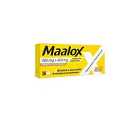 Sanofi Maalox 30 Compresse Masticabili 400 Mg + 400 Mg S/zucchero