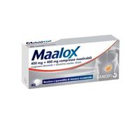 Maalox 400 mg + 400 mg - 40 Compresse Contro Bruciore E Iperacidità Di Stomaco Occasionale