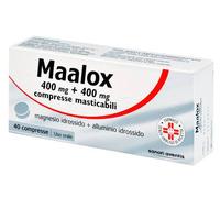 Sanofi Maalox 40 Compresse Masticabili 400 Mg + 400 Mg
