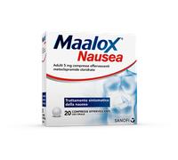 MAALOX NAUSEA*20CPR EFF 5MG