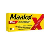 Maalox Plus Compresse Masticabili 30 pz compresse masticabili