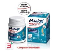 MAALOX REFLURAPID 40 COMPRESSE MASTICABILI