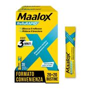 Maalox Reflurapid Blocca il Reflusso Gastroesofageo Riduce Bruciore e Acidità di