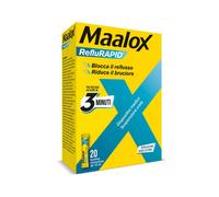 SOSPENSIONE ORALE MAALOX REFLURAPID 20 BUSTINE MONODOSE DA 10 ML