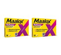 Maalox Reflusso, contro reflusso acido, 14 compresse 2x14 pz Compresse