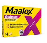 Maalox - Reflusso Trattamento Bruciore Di Stomaco Confezione 14 Compresse