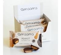 MAAMA, Nut Butter Cups - Prodotto dolciario con ripieno morbido alle arachidi - Biologico, Vegano, Senza Glutine - Confezione composta da 5 unità da 2x12g ciascuno