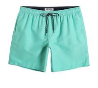MaaMgic Pantaloncini da Bagno da Uomo Asciugatura Veloce Costume da Bagno per Surf sulla Spiaggia Multi-funzioni Allenamento casa con Fodera in Mesh, Menta Verde, S