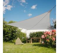 Maanta® EZ Breez Vela Ombreggiante Impermeabile cloud Quadrata 5x5m Protezione UV, Tenda a Vela per Giardino, Balcone, Terrazza e Piscina