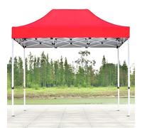 MAAOBR Gazebo pieghevole 3x3 m con 3 livelli di altezza regolabile, tenda per feste con tetto argento-Oxford, gazebo da giardino, Resistente, completamente impermeabile per terrazze e festival