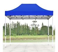 MAAOBR Gazebo pieghevole 3x3 m con 3 livelli di altezza regolabile, tenda per feste con tetto argento-Oxford, gazebo da giardino, Resistente, completamente impermeabile per terrazze e festival