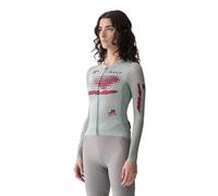 Maap Ws Aether Pro Air LS 3.0 - maglia ciclismo maniche lunghe - donna M Light Green woman Recycled Polyester