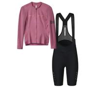 Maap Ws Evade Pro Base LS 2.0/Team Bib Evo - completo ciclismo - donna 2XS Black woman Bluesign