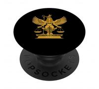Maat Antica Dea Egizia Dell'equilibrio E Della Giustizia PopSockets PopGrip Adesivo