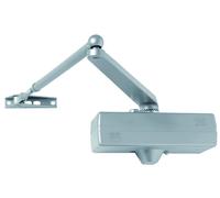 Mab CHIUDIPORTA AEREO CON FERMO Art. 564 x porte mm. 850÷1250 Col. Argento