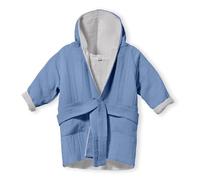 Mababu Accappatoio per bambini con cappuccio | 100% cotone biologico certificato GOTS | Accappatoio per bambini in mussola di alta qualità per ragazze e ragazzi | lavabile in lavatrice e adatto