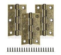 MABAHON 3 Cerniere Per Porte Antiche 75 mm Cerniere a Testa Pieghevoli Cerniere Con Cuscinetti a Sfera Con Viti