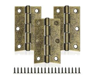 MABAHON 3 Cerniere Per Porte Antiche 75 mm Cerniere a Testa Pieghevoli Cerniere Con Cuscinetti a Sfera Con Viti