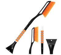 MABEIBEI Raschietto Ghiaccio Auto per Nissan X-Trail T30 2014-2022, Snow Brush Scraper di Ghiaccio Spazzola da Neve per Auto Rompighiaccio