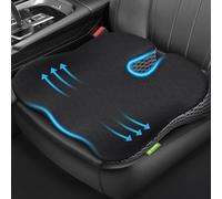 MABEINIU Cuscino Sedile Auto per Nissan Pulsar (C13) 2014-2018, Cuscino Memory Foam Cuscino Sedile Auto Anteriore Allevia la Pressione Dell'anca Adatto Tutte Stagioni