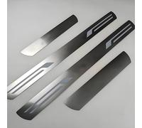 MABEIXI Battitacco per Auto per Land Rover Range Rover Evoque 2 (II) L551 I 2019-2024 Protezione del davanzale della portiera dell'auto, Protezione Plates Anti-Graffio Scuff Adesivi, 4 Pezzi