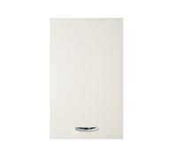 MABEL Pensile Cucina Sospeso Bianco 1 Anta e 1 Ripiano Mobile Cucina in Legno Nobilitato Finitura Antigraffio Mobile Bagno Sospeso Facile da Montare Pensile Bagno Salvaspazio - L 40 x P 35 x H 70,5 cm
