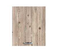 MABEL Pensile Cucina Sospeso Node 1 Anta e 1 Ripiano Mobile Cucina in Legno Nobilitato Mobile Bagno Sospeso Finitura Legno Facile da Montare Pensile Bagno Salvaspazio - L 60 x P 35 x H 70,5 cm