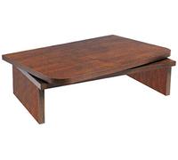 Mabel srl Supporto girevole a 360° per TV e Video/Decoder H 18 cm x L 66 cm x P 35 cm. Noce scuro (Noce scuro)